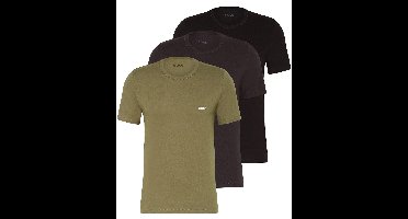 Boss T-shirt Classic 3-pack antraciet-zwart-groen